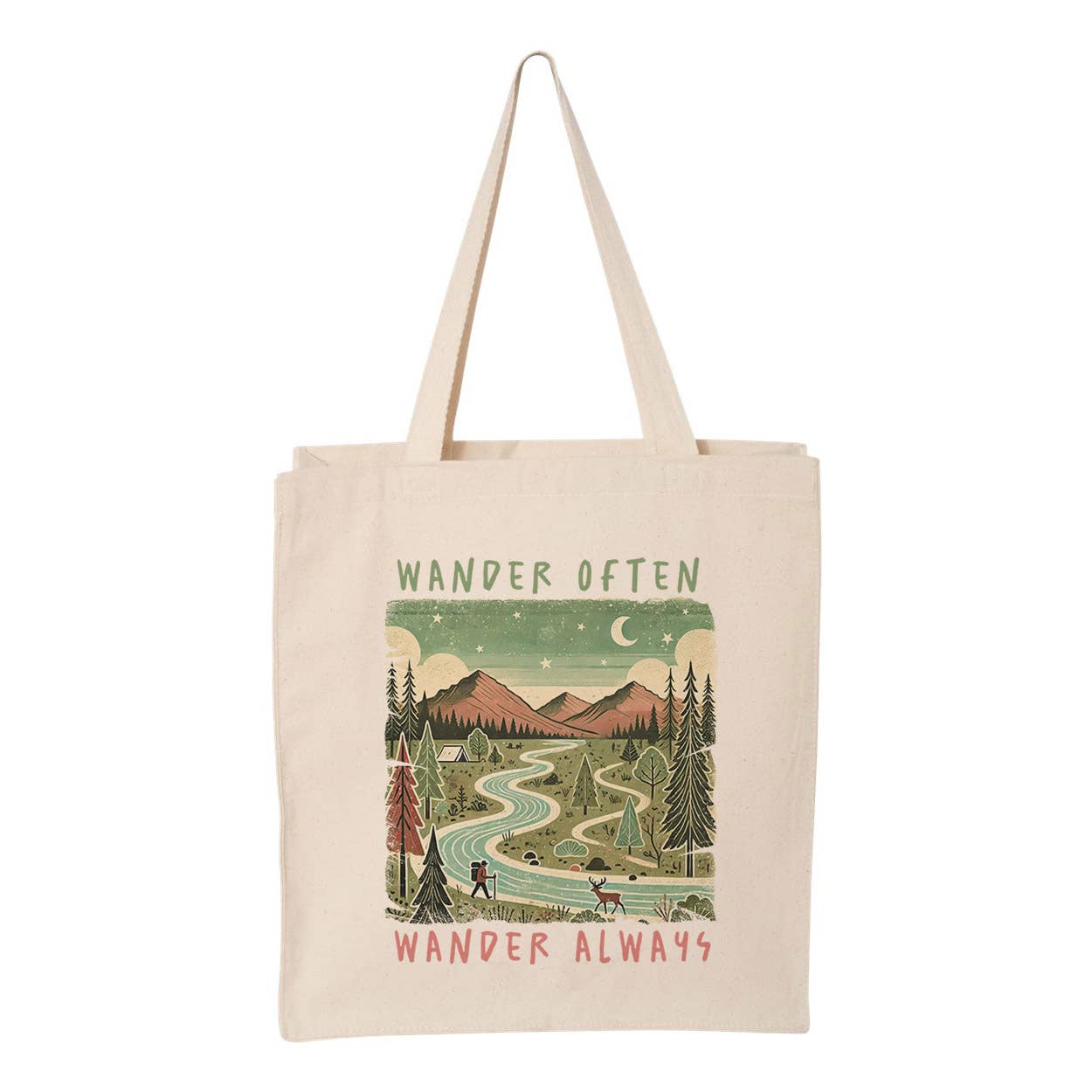 Lucky Luna Apparel - Venta al por mayor Bolsa de asa- Mujer - Bolso Tote de Vagar a Menudo Vagar Siempre0