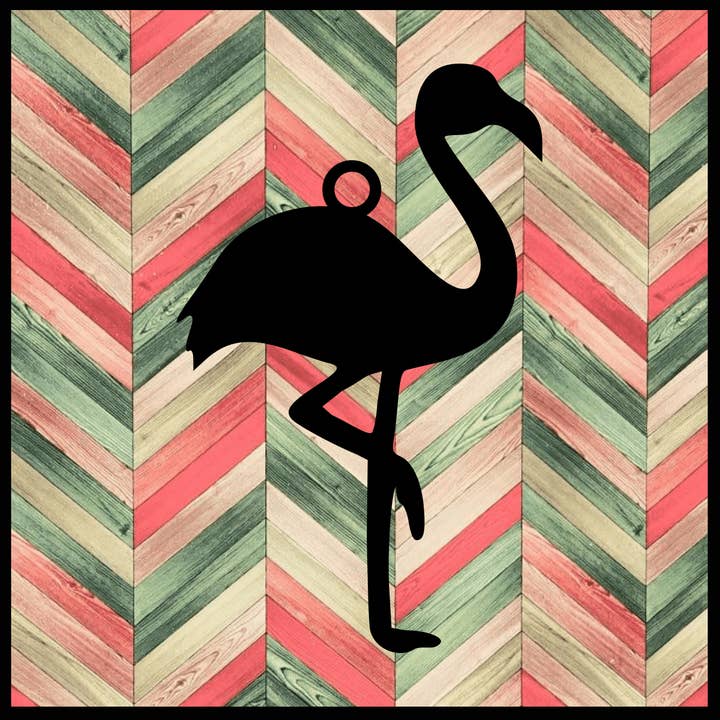 Metalen ornament Flamingo voor wholesale door Designed With Sparks