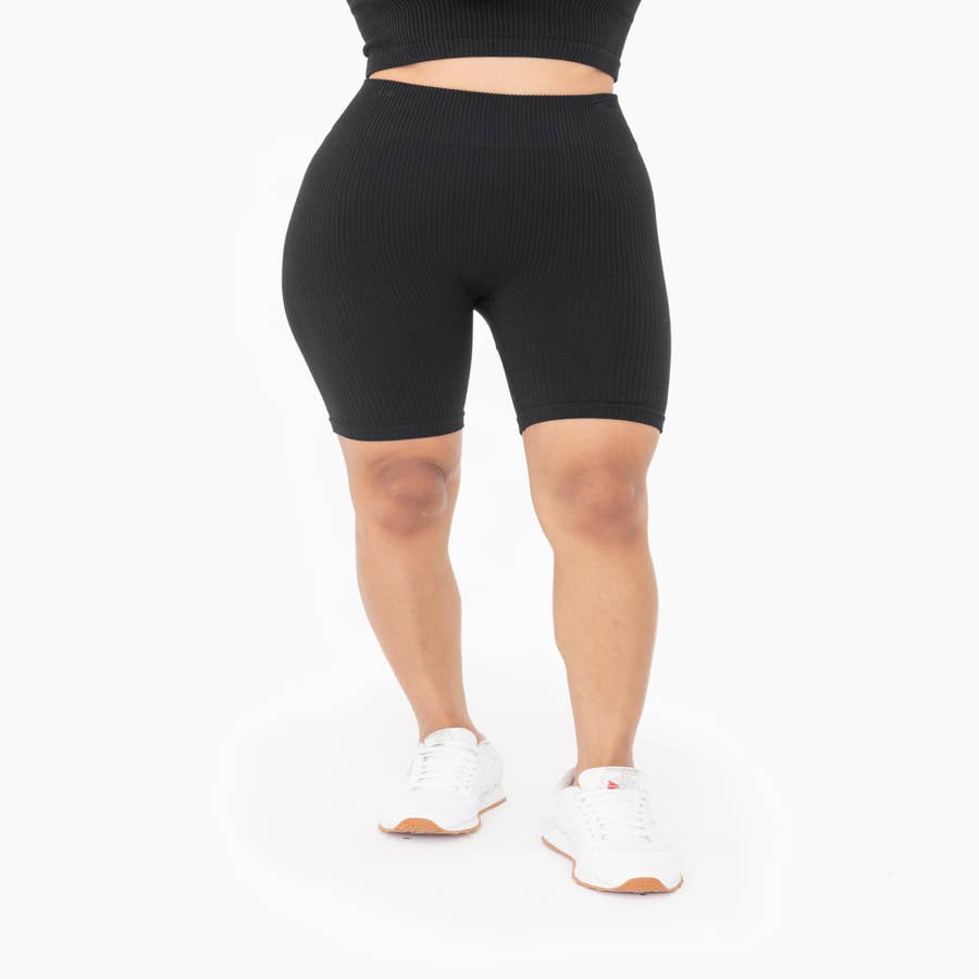 Keep It Tight Tummy Control Ribbed Biker Shorts 2.0 – SURELYMINE