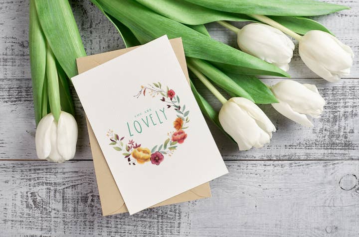 Hannah Green Illustration - Vente Cartes de déclaration d'amour - Carte You are lovely1