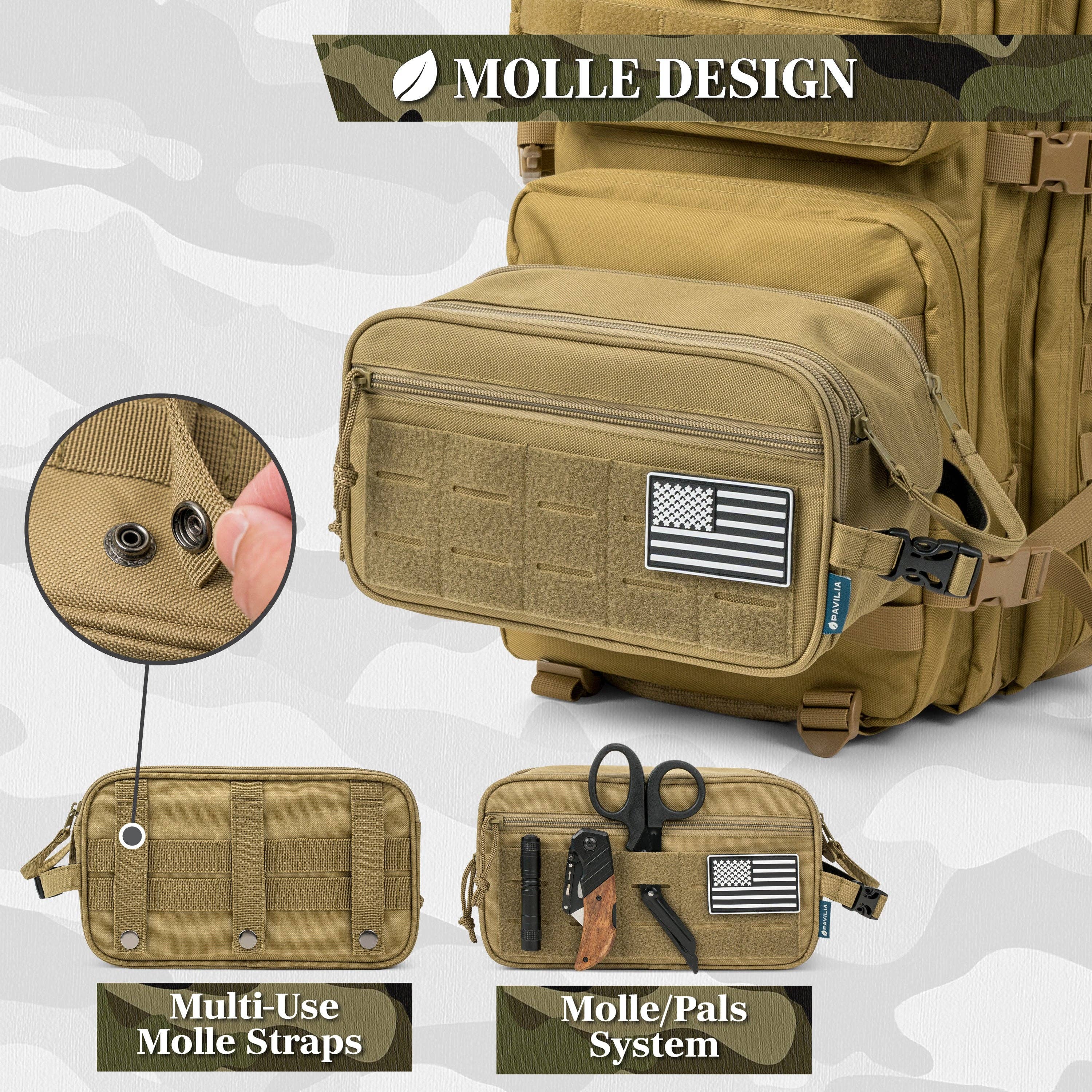 Pavilia - Venta al por mayor Neceser - Hombre - Bolsa de Aseo Táctica Militar6