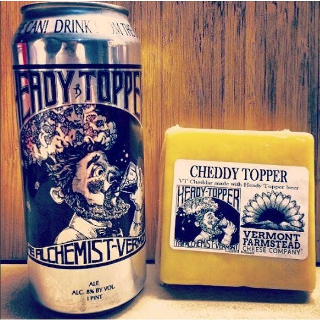 Cheddy Topper for wholesale by Vermont Farmstead Cheese Co.