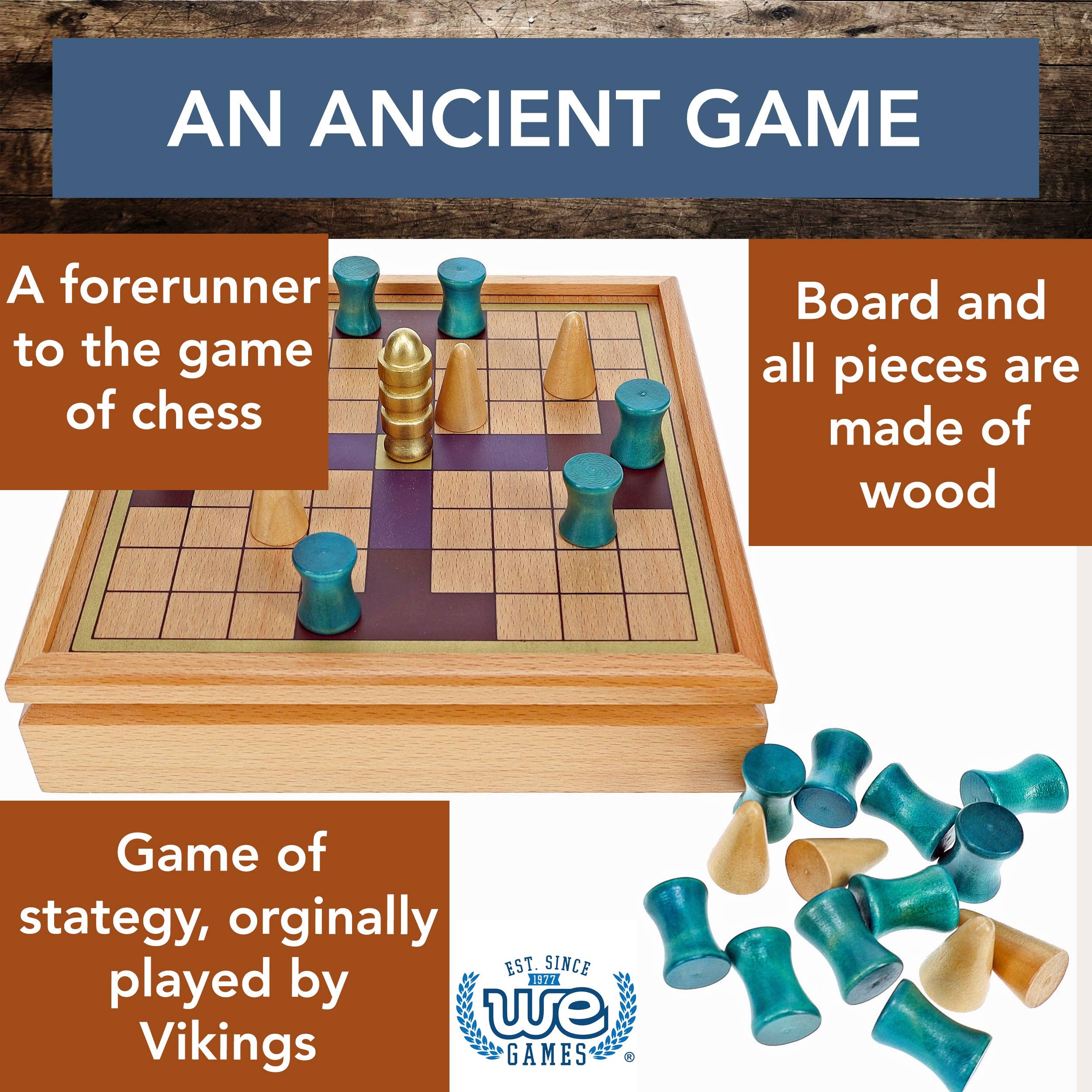 Wood Expressions - Wholesale Board Game - King's Table Game2
