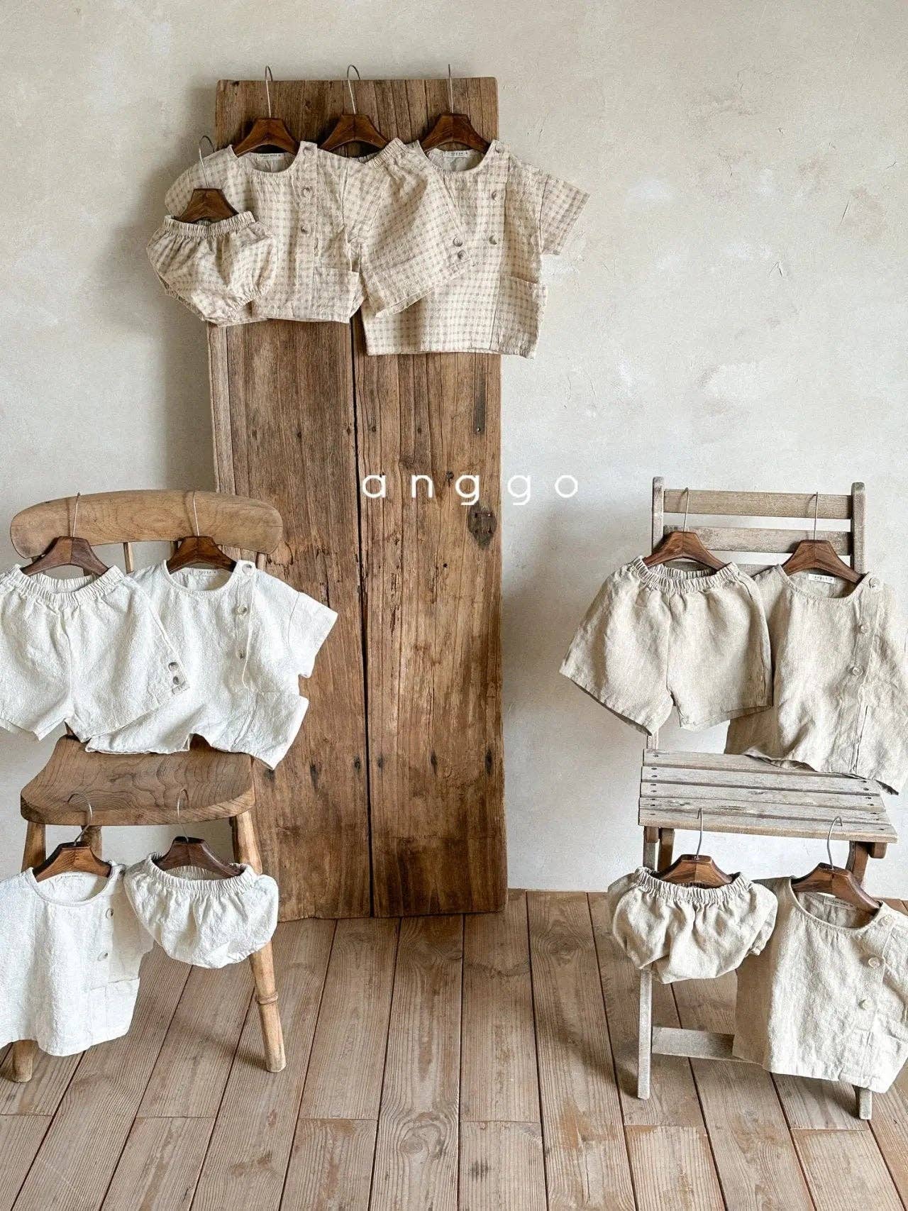 Cozy Kidz – wholesale Top & short set – Kids – Cinamon Top Bottom Set22