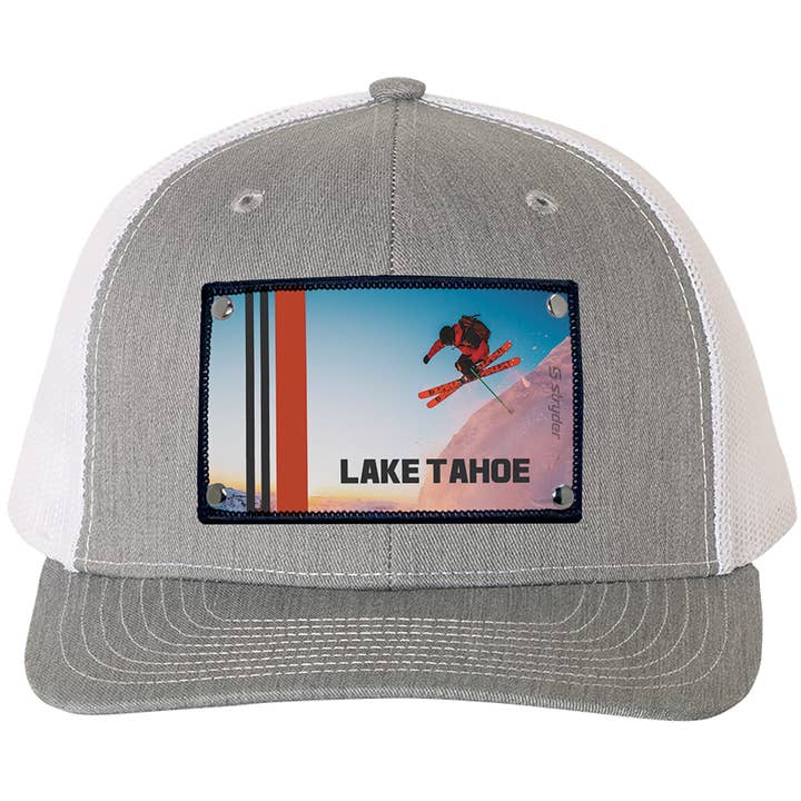 Ski Lake Tahoe RCH112 Gris chiné et blanc pour la vente par Stryder Gear