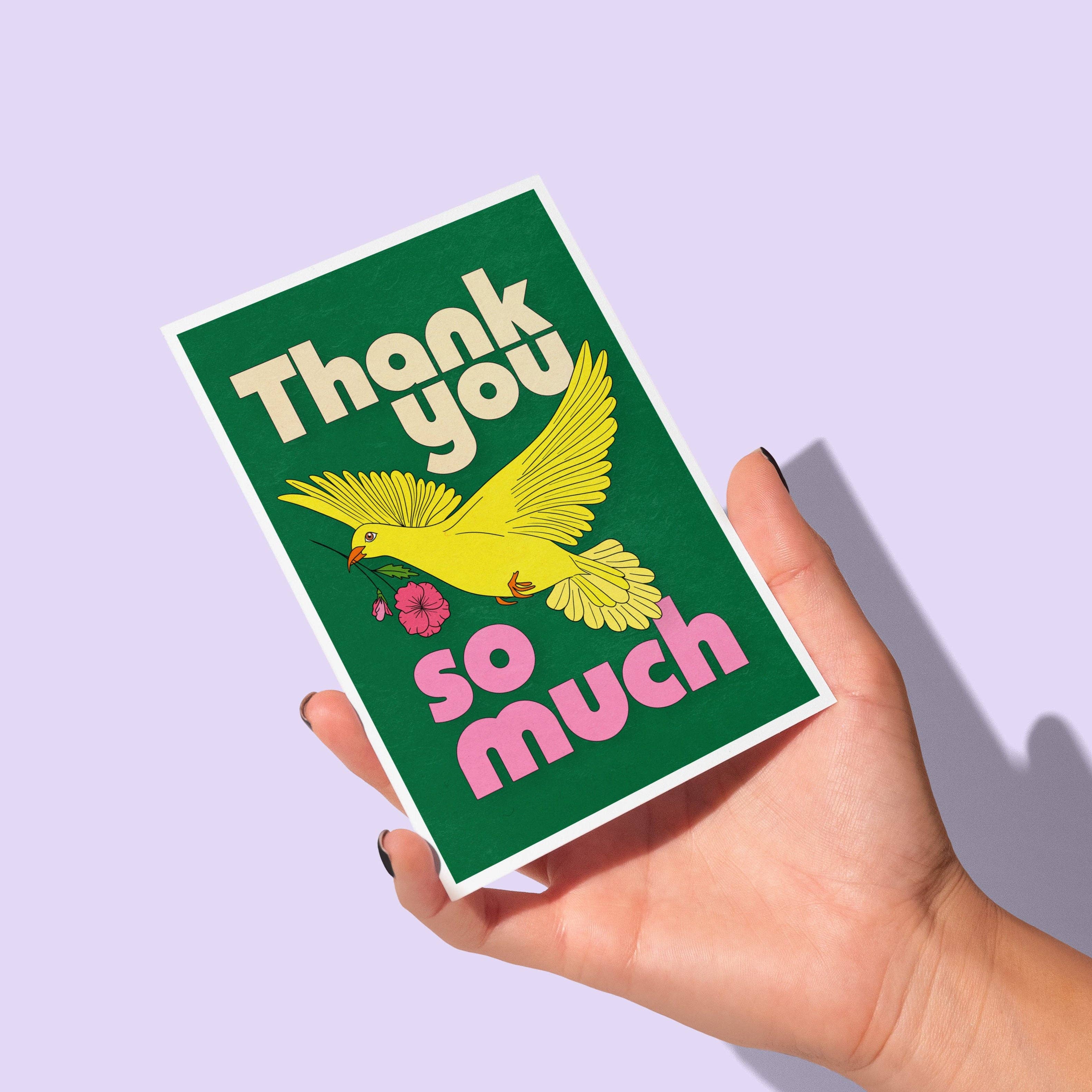 Posse Paper Goods - Wholesale Thank You Card - Thank You So Much | Greeting Card2
