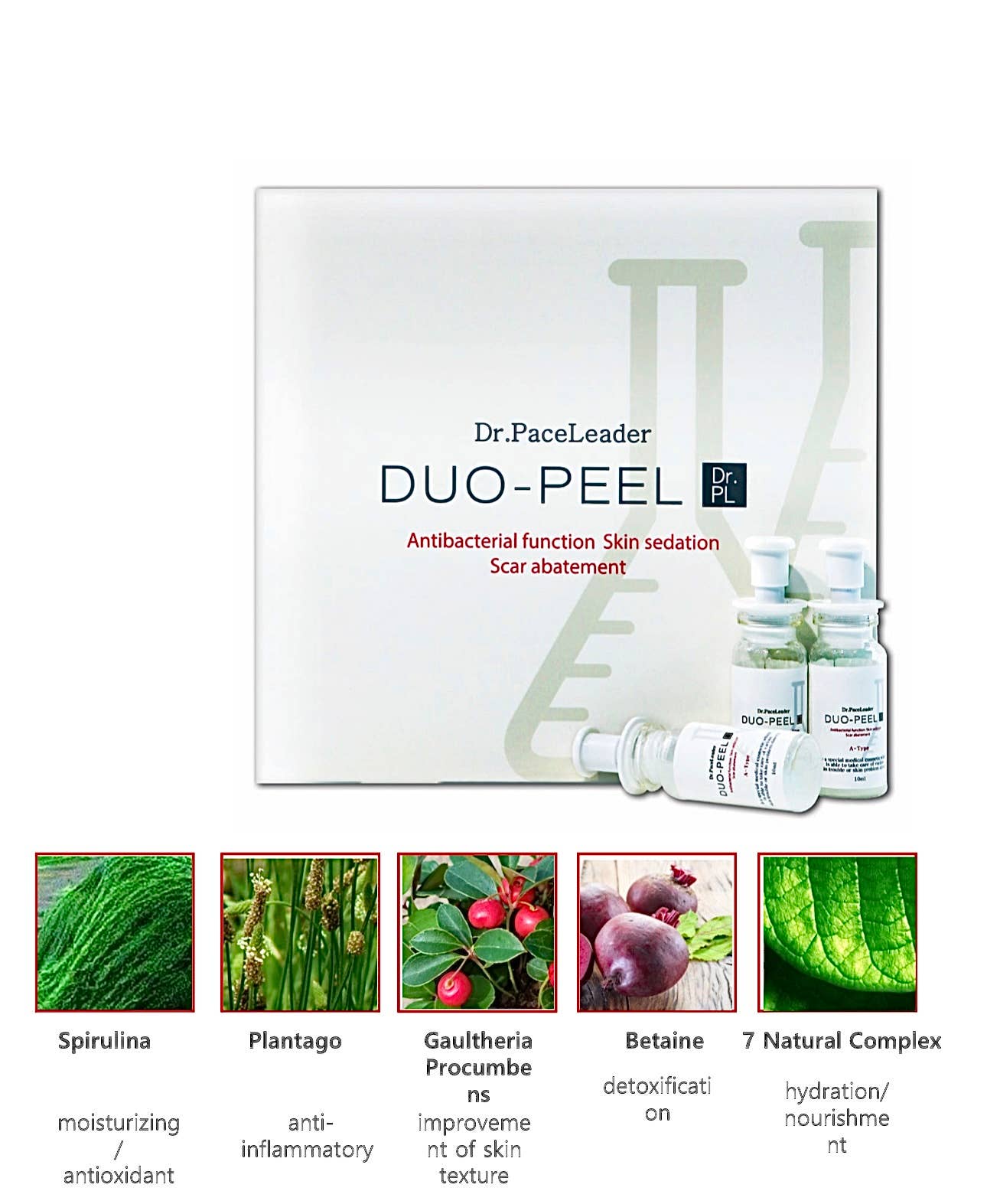 Dr PaceLeader - Wholesale Facial Peel - DUO PEEL (A,B,C,D)1