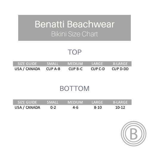 Benatti Beachwear - Wholesale Two Piece Swimsuit - Women's - Colorful Chevron Bikini Set - SALE6