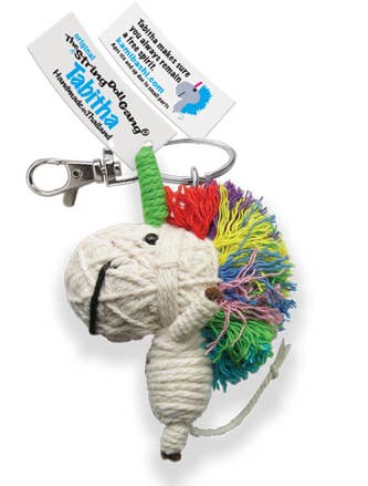 Kamibashi - Wholesale Keychain - Women's - Tabitha the Unicorn String Doll Keychain1