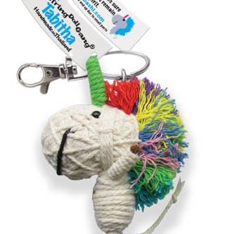 Kamibashi - Wholesale Keychain - Women's - Tabitha the Unicorn String Doll Keychain1