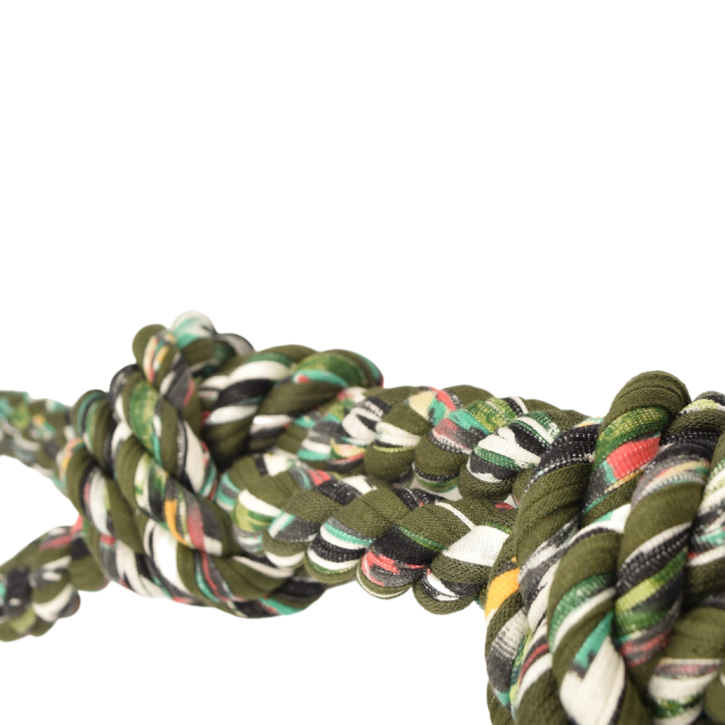 Shreds + rerope - Vendita all'ingrosso Giocattolo di corda - Cani - ReRope - Giocattolo per cani ad anello riciclato, 3 misure (assortimento da 10 pezzi)3