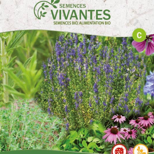 Semences Vivantes - Wholesale Plant Seeds - Organic wild flower blend