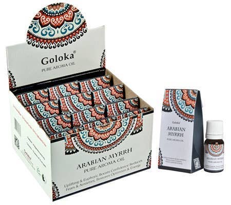 GREENROOTS USA LLC - Wholesale Fragrance Oil - Goloka Pure Aroma Oil 10ml - 1/3 fl.oz. (12 Per Box)0