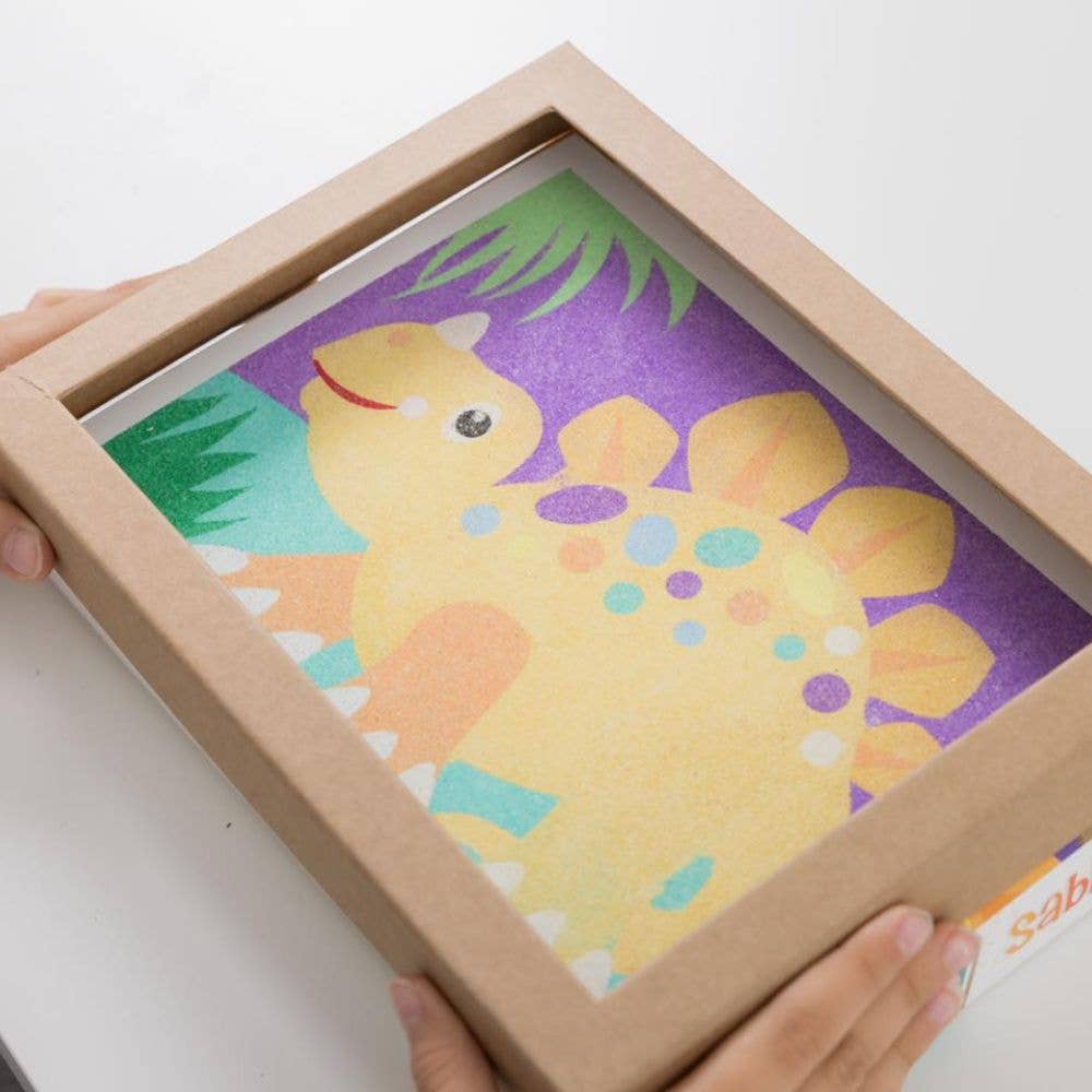 Just Imagine Toys – wholesale Art set – Child & baby – Sablimage Sand Art for Kids - Dinosaurs3