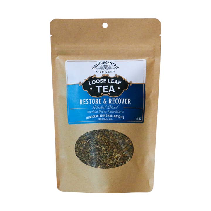 Restore and Recover Loose Leaf Tea for wholesale by Naturacentric