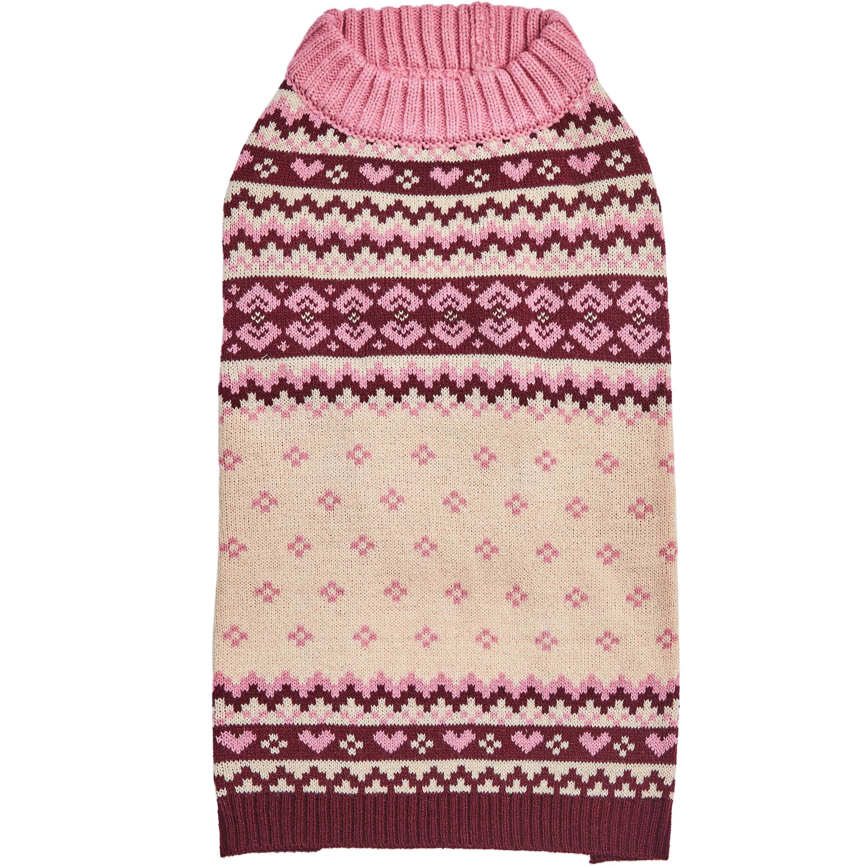 Blueberry Pet - Wholesale Hondentrui - Hond - Op maat gebreide en geverfde zachte en gezellige Fair Isle hondentrui12