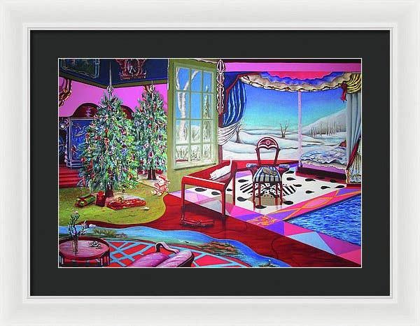 Sharon Tatem Fashion LLC - Wholesale Painting/Drawing - Christmas Painting - Framed Print19