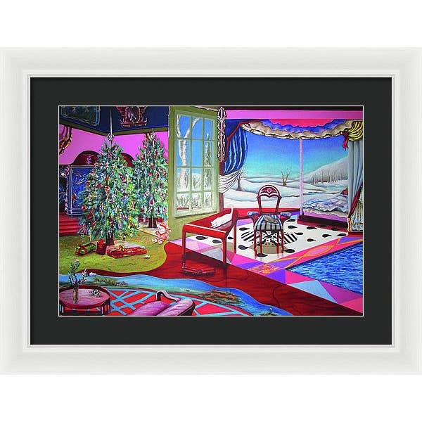 Sharon Tatem Fashion LLC - Wholesale Painting/Drawing - Christmas Painting - Framed Print19