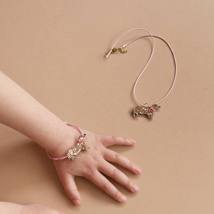 Rockahula Kids - Wholesale Jewelry Set - Sausage Dog Hair & Jewellery Set
