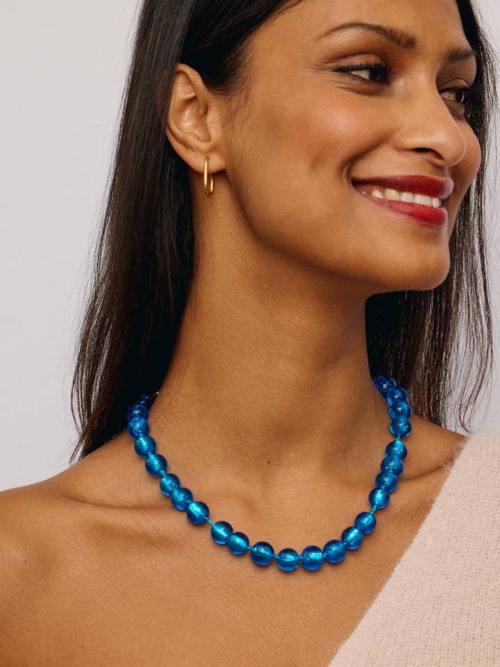 Léocadia - Collier Bleu pour la vente par Palas