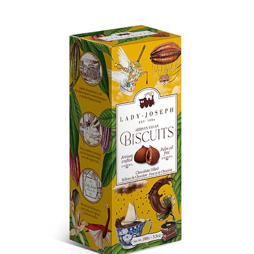 Made in Spain - Wholesale Cookie - Vegan cookies filled with chocolate.1