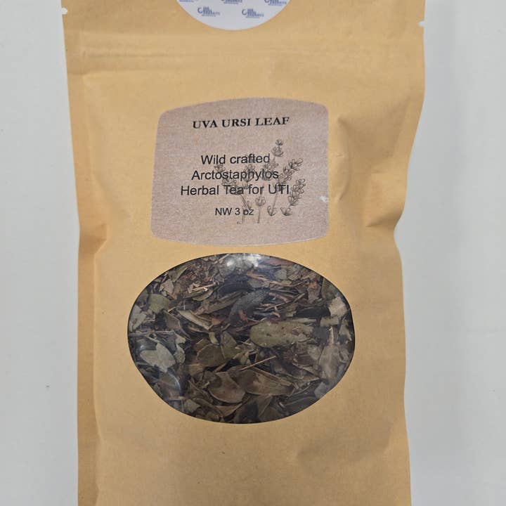 Sea Moss Organics LLC - Wholesale Loose tea - Uva Ursi Leaf Wildcrafted0