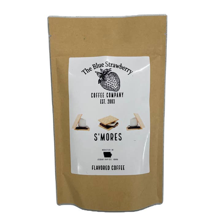 The Blue Strawberry Coffee Co - Wholesale Ground Coffee - S’mores (Flavored Coffee)