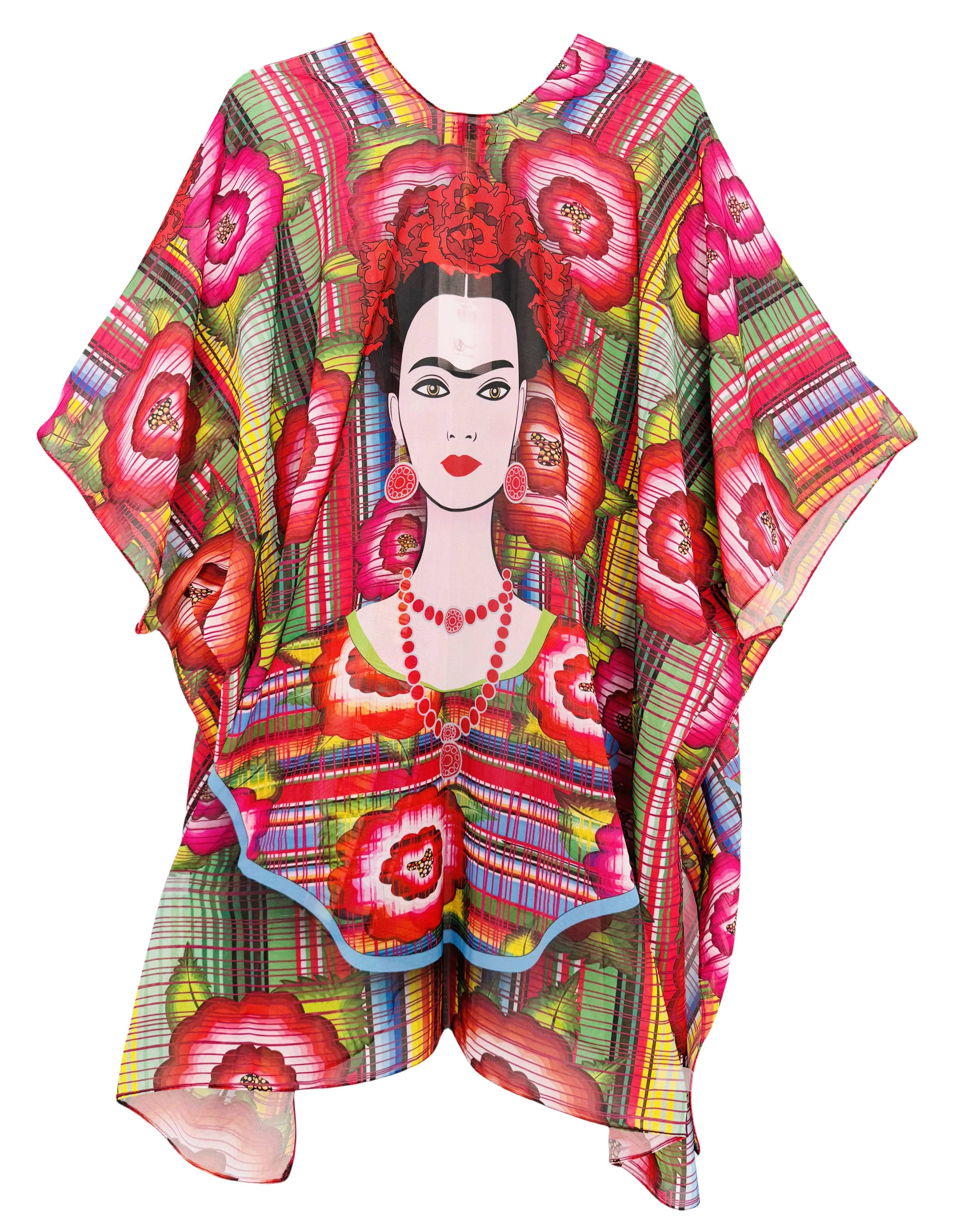 JC Sunny Fashion - Wholesale Kimono - Women's - Frida-Inspired Colorful Boho Open-Front Kimono/Cover-Up0