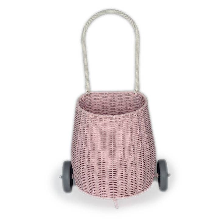 EcoFreax – Engroshandel Kurv - Børn og baby – Kurv på hjul rattan opbevaring legetøj til børn