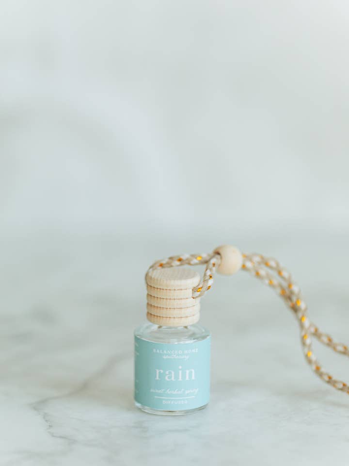 Rain Essential Oil Blend – Fresh, Clean, Cozy Diffuser Blend for wholesale by Balanced Home Apothecary