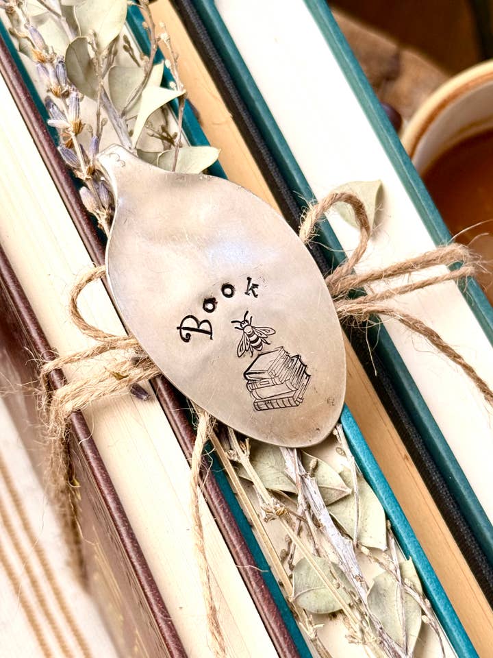 Spoon Bookmark, Book Bee, vintage, readers (Copy) (Copy) for wholesale by The WildSmith