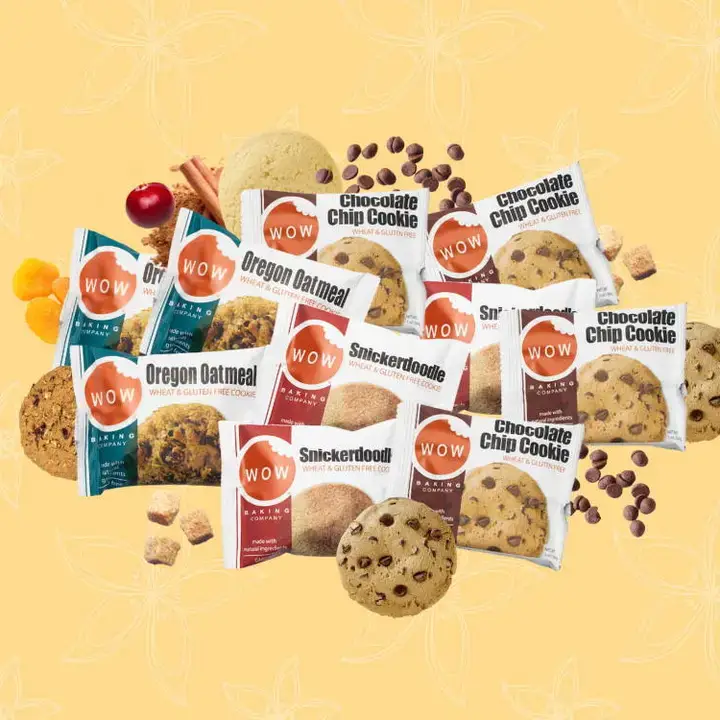 WOW Baking Company - Wholesale Cookie - 1oz Gluten-Free Peanut Butter Cookies4