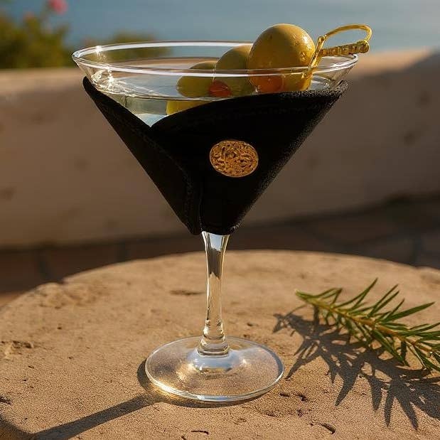 Martini Glass Wraps - Single Wrap for wholesale by Glass Attire