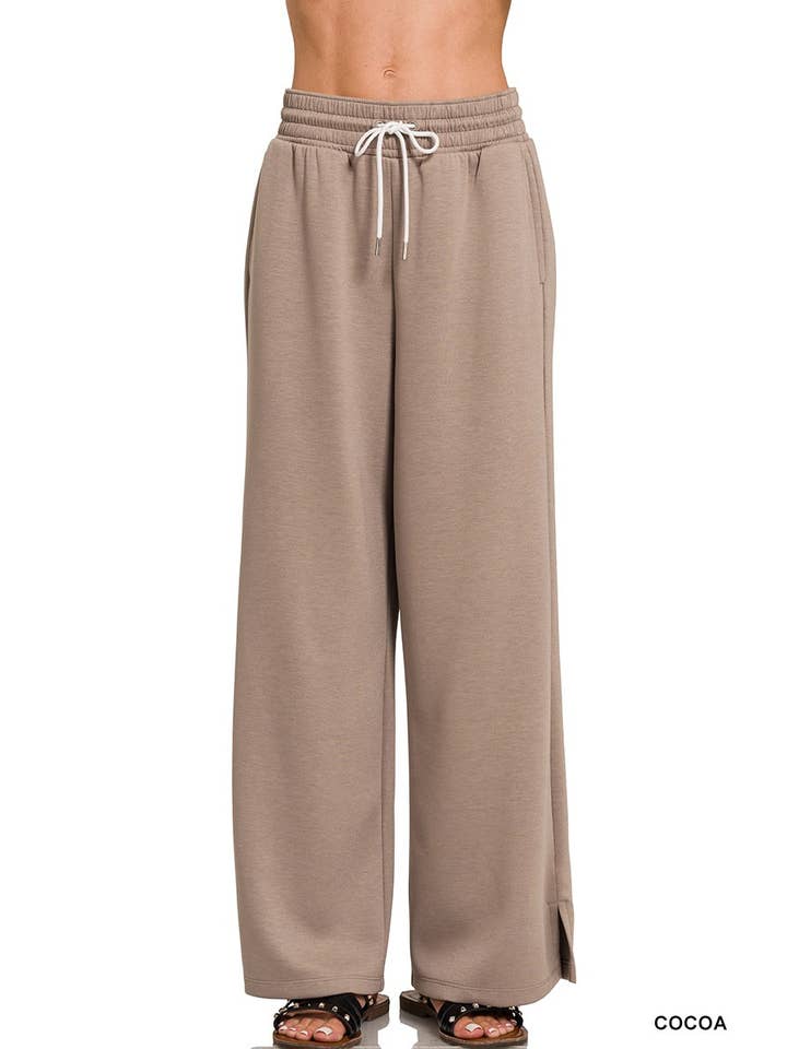 Vanilla Monkey – wholesale Lounge Sweatpants/jogging bottoms – Women's – Scuba Drawstring Pants4