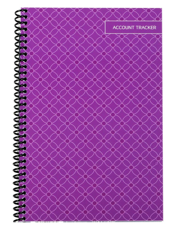 The Superior Check and Debit Card Register - Purple, Standard for wholesale by The Superior Register