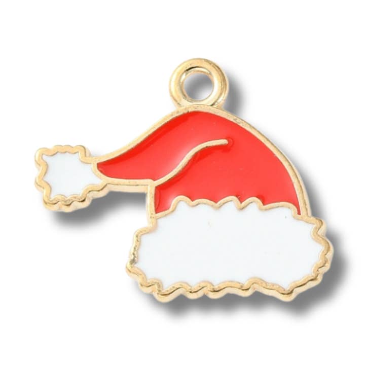 Ciondolo Cappello di Babbo Natale Oro per la vendita all'ingrosso da parte di Love, Paige Designs