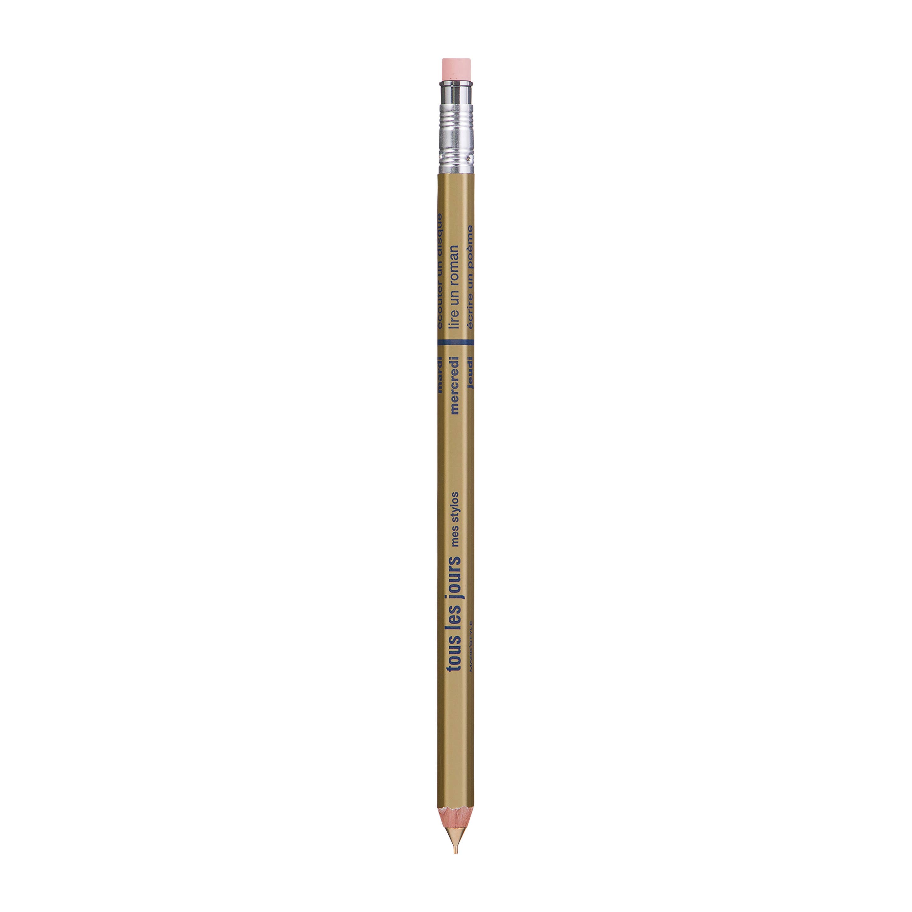 MARK'S Inc. - Wholesale Pencil - Mechanical Pencil with Eraser tous les jours / MARK'STYLE15