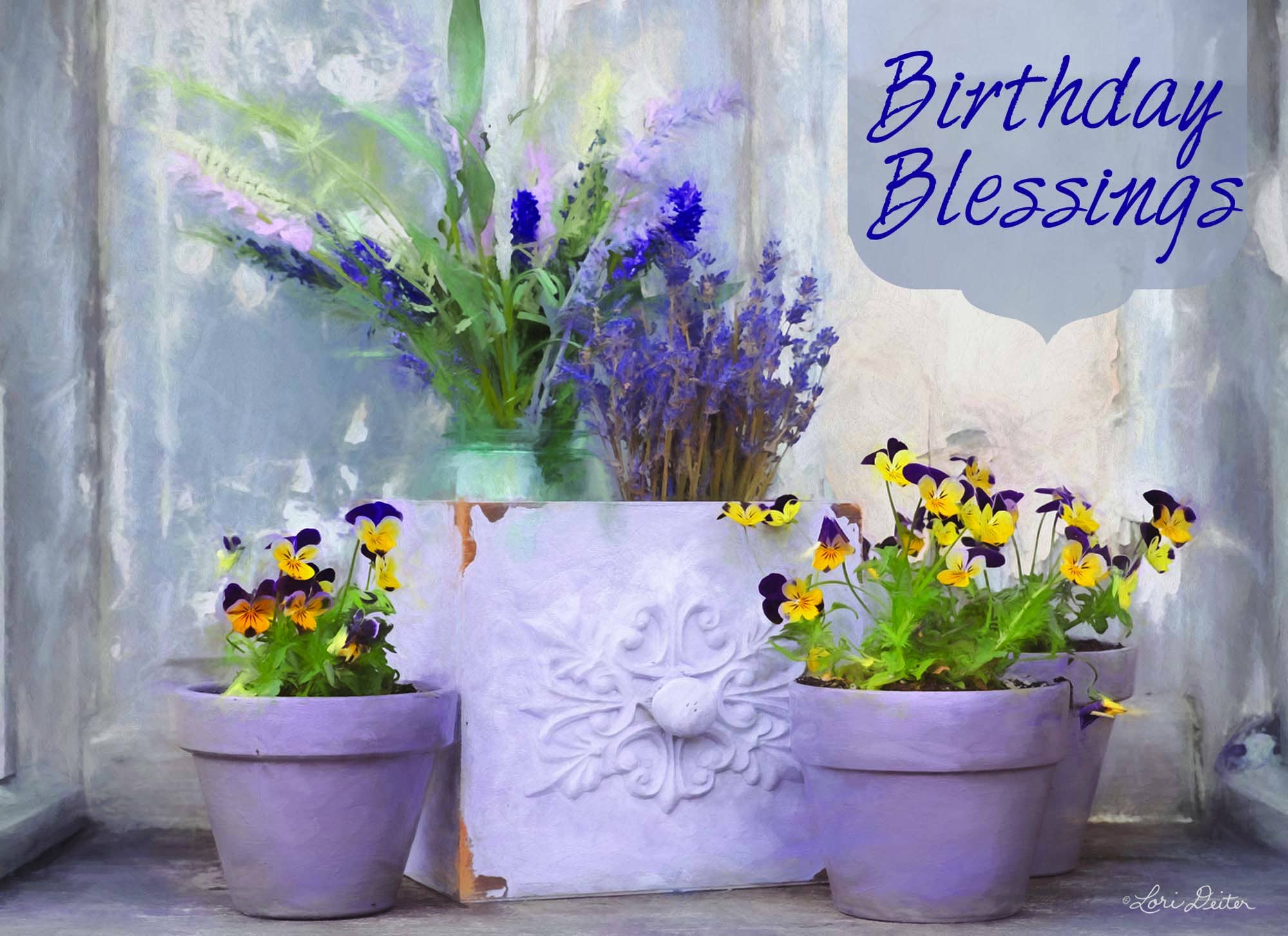 Crown Point Graphics - Wholesale Birthday Card - Religious Birthday Cards- Floral Celebration | 12 Cards2