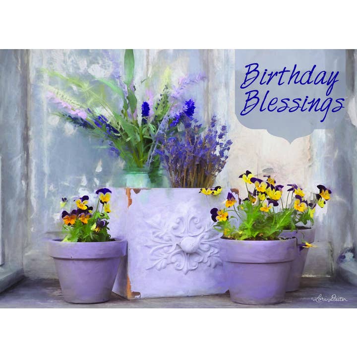 Crown Point Graphics - Wholesale Birthday Card - Religious Birthday Cards- Floral Celebration | 12 Cards2