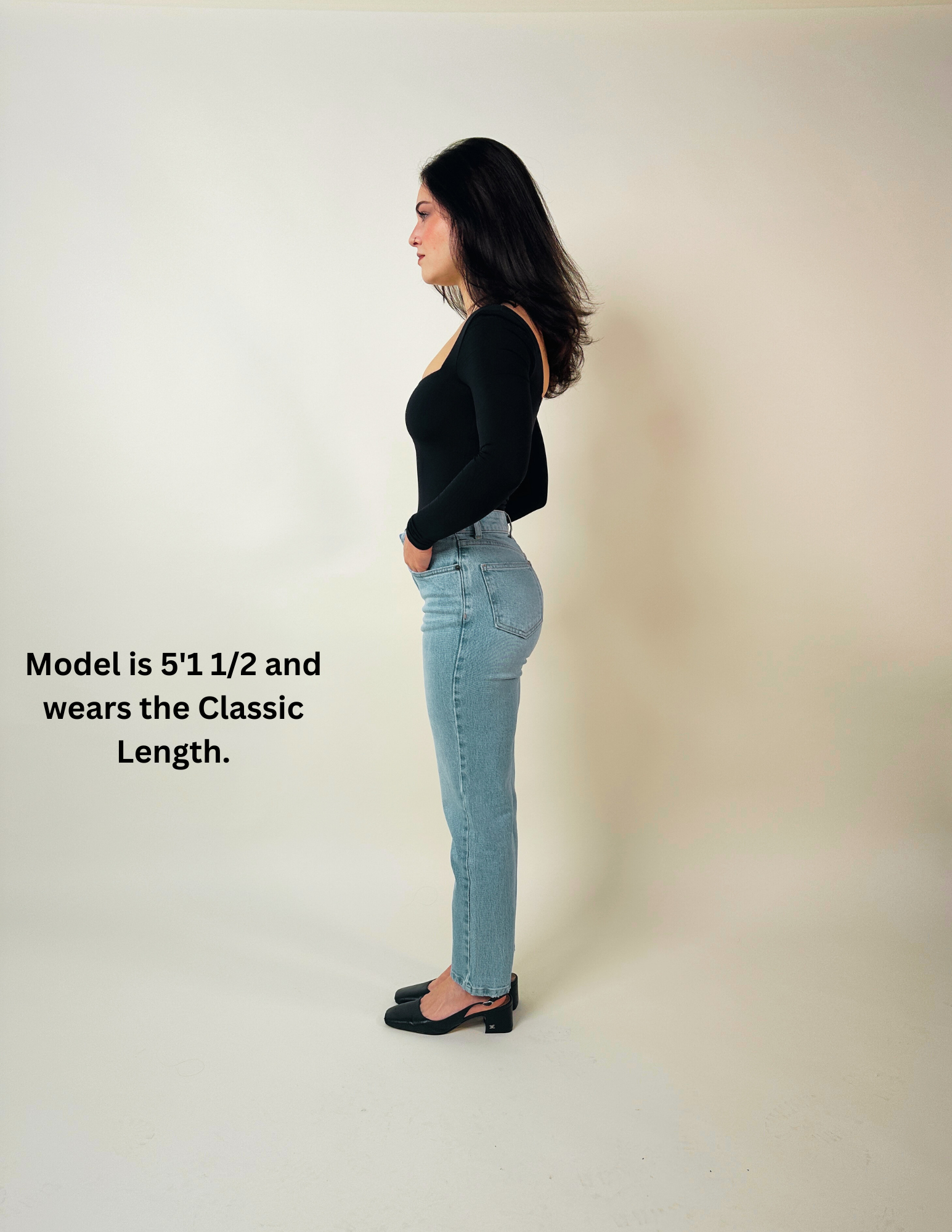 Short Girl Jean - Wholesale Jeans - Women's - The Cici Jean petite 24/26 inseam4