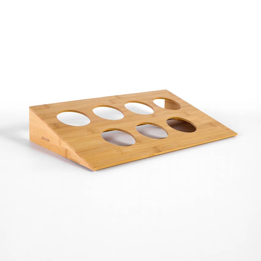 Solaris Tea / Good Earth Goods e.K. - Wholesale Retailer Display - Food & Drink - Bamboo display for our be better chakra teas2