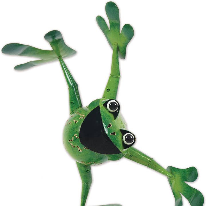 Pickle, Frog Sculpture - 95432 for wholesale by Sunset Vista Designs