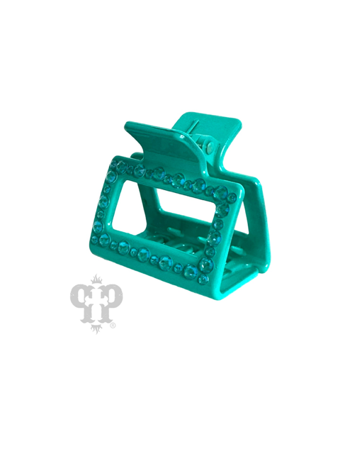 Pink Panache Brands - Wholesale Hair Clip - Women's - Rectangle rhinestone hair clip4