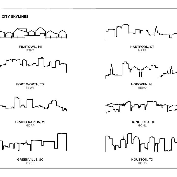 Grainwell - Wholesale Cutting Board - City Skyline Cutting Board6