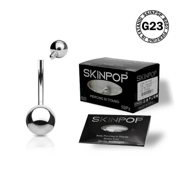 SKINPOP - Wholesale Nipple Ring - STERILE BANANA-NAVEL PIERCINGS FOR FIRST TIME7