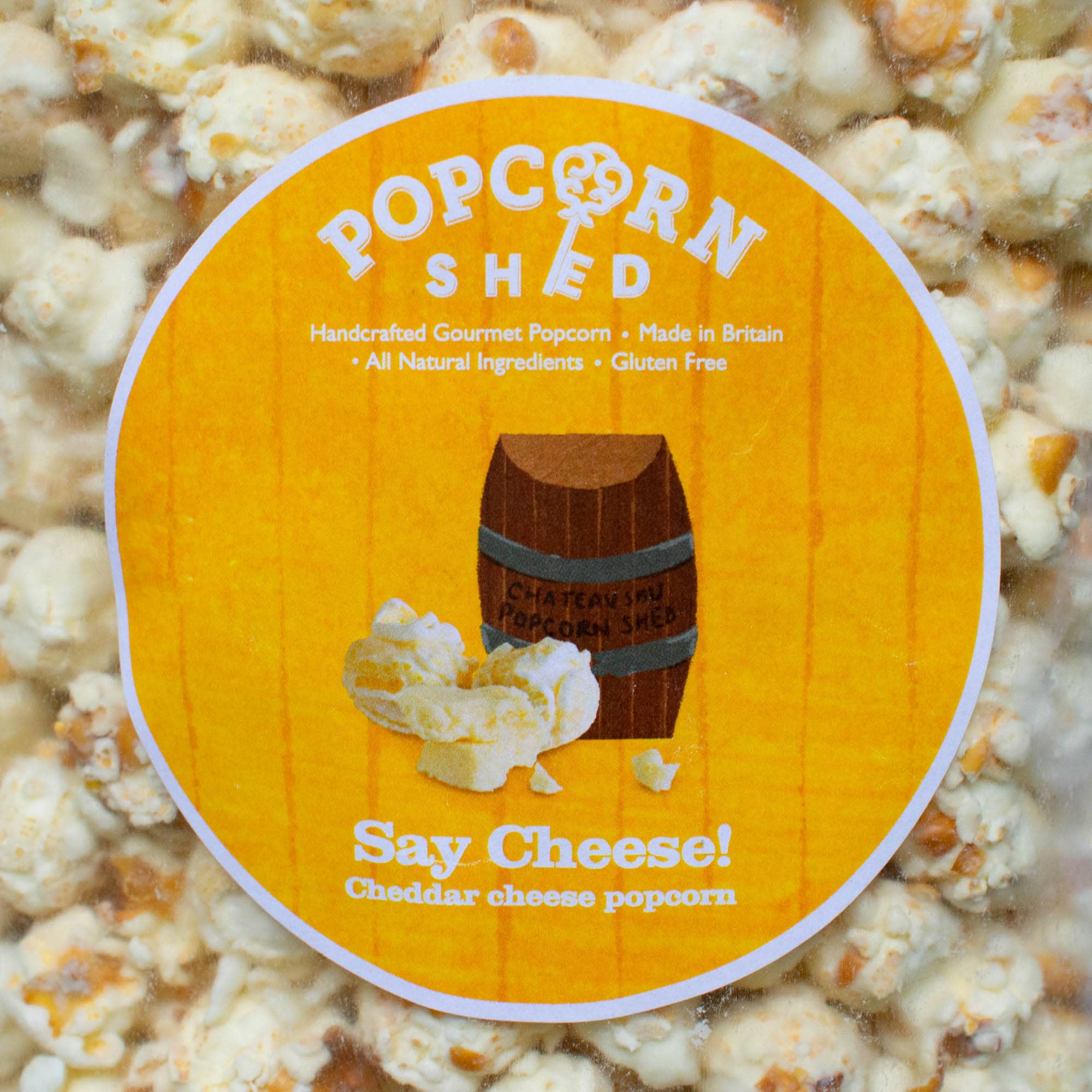 Popcorn Shed - Wholesale Popcorn - Bulkzak met Cheddarkaas Gourmet2