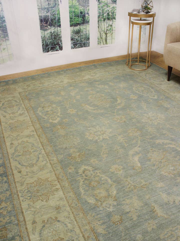 Yousafi Yara Grey/Beige Rug, 9'0" x 11'8" for wholesale by Noori Rug