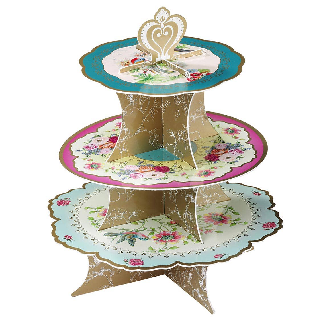 Talking Tables USA - Wholesale Cake Stand - 3 Tier Cake Stand | Tea Party |3