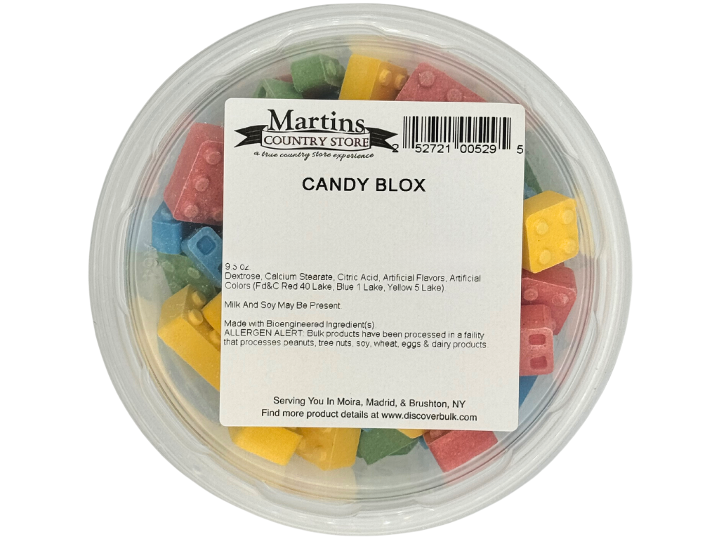 Martin's Country Store LLC - Wholesale Hard Candy - CANDY BLOX 9.3oz3