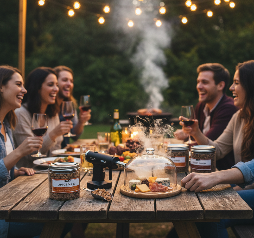 Kadra Kitchenware - Vendita all'ingrosso Strumenti da bar - MITBAK 4 confezioni di trucioli di legno extra fini per pistola affumicatrice2